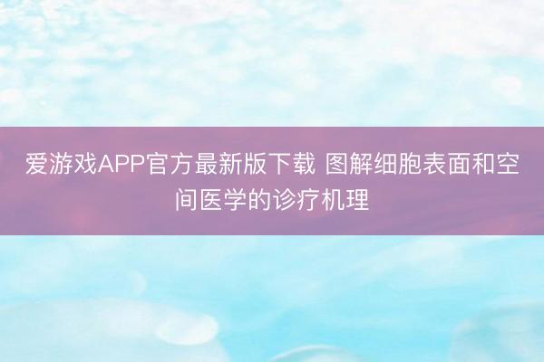 爱游戏APP官方最新版下载 图解细胞表面和空间医学的诊疗机理